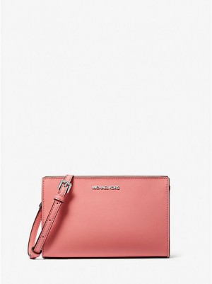 Michael Kors Sheila Small Faux Leder crossbody taschen Damen Rosa | 982035-CYZ