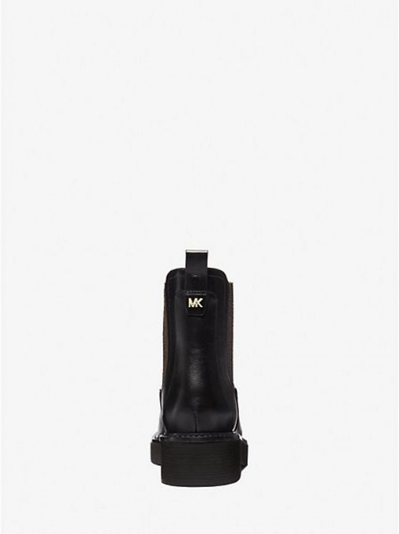 Michael Kors Miller Faux Lederstiefel Damen Braun | 341967-WTI